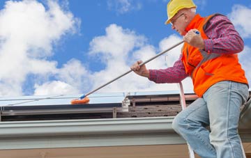 Roman Hill soft wash roof cleaning